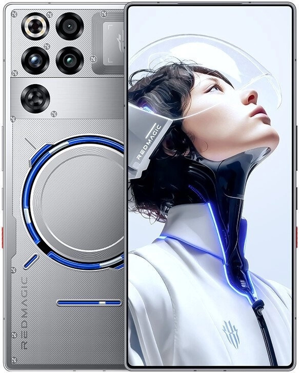 СмартфонNubiaRedMagic11Pro12GB/256GBмеждународнаяверсия(серебристыйпрозрачный)