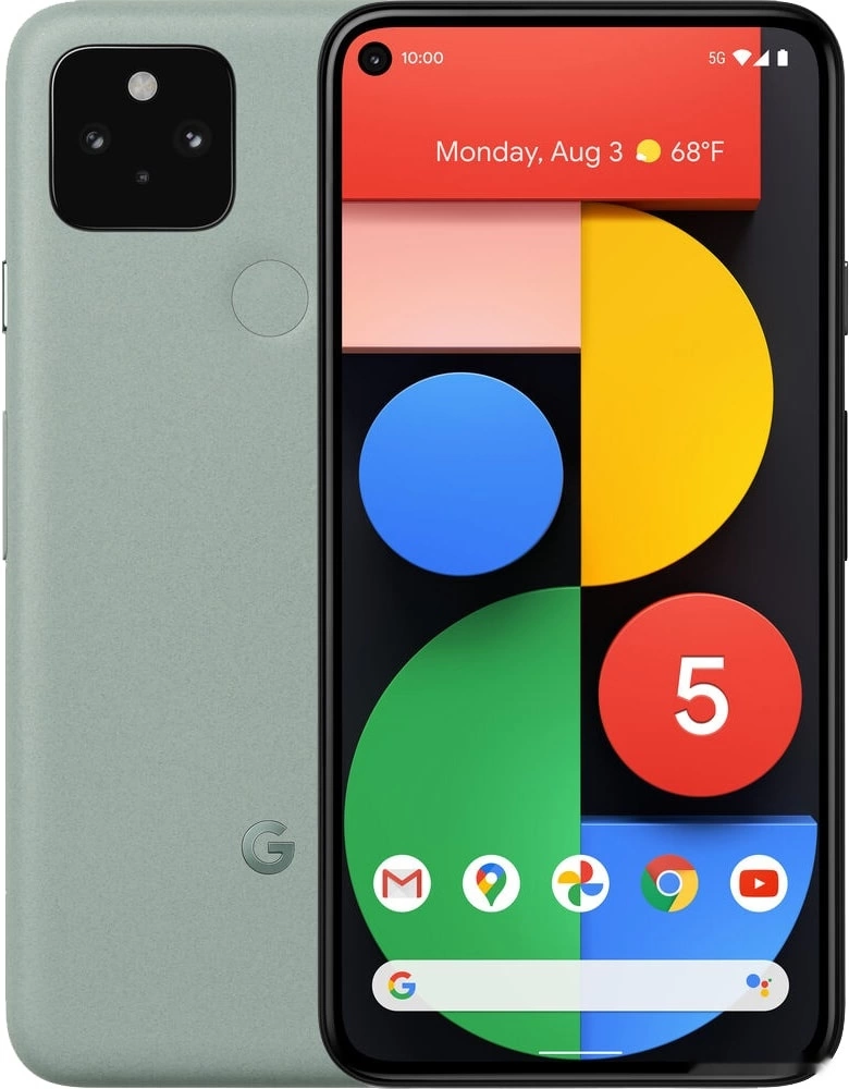 СмартфонGooglePixel5(зеленый)